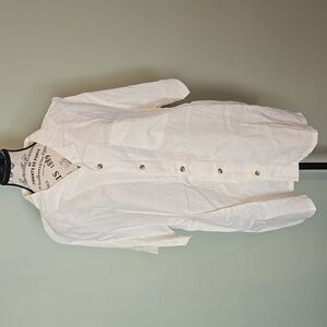 Causal White Button Down